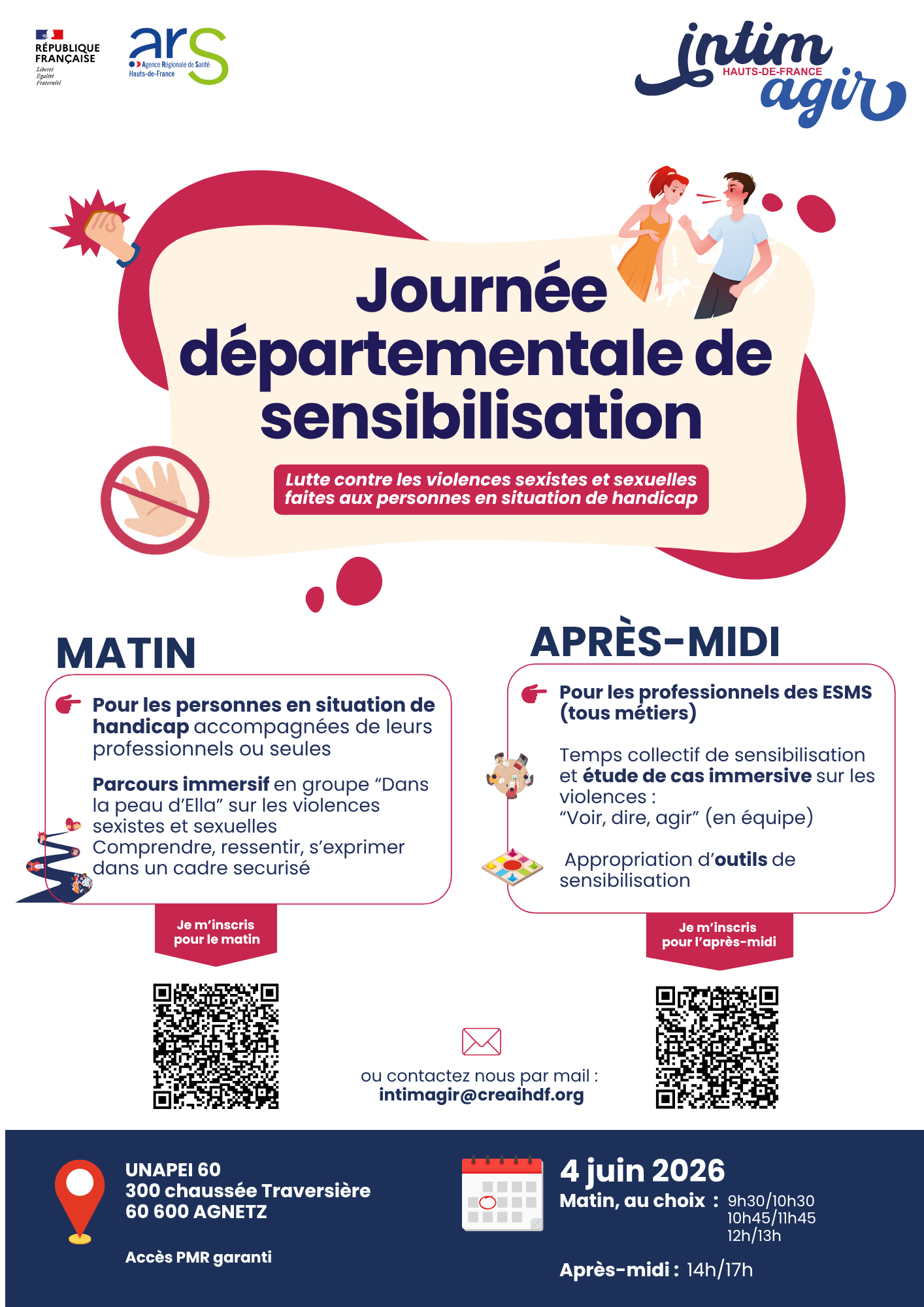 journée départementale 4 juin 2026 Intim'agir journée départementale 4 juin 2026