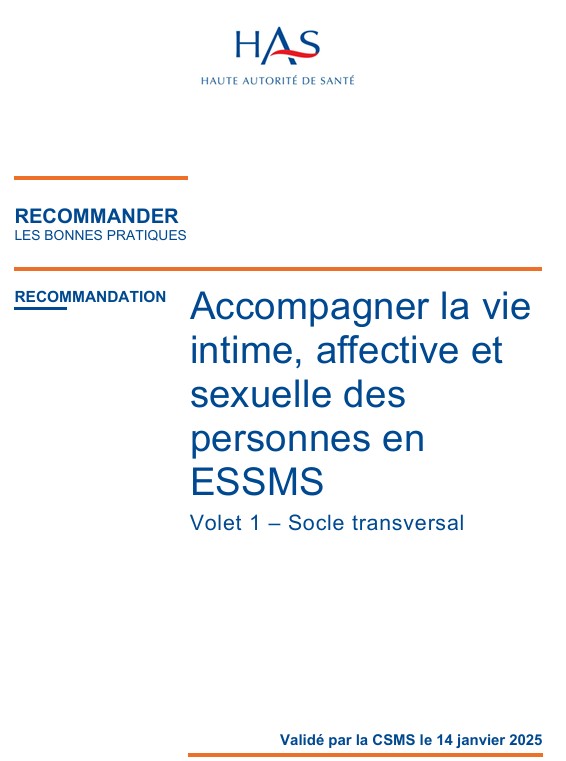 recommandations HAS volet 1 recommandations HAS volet 1