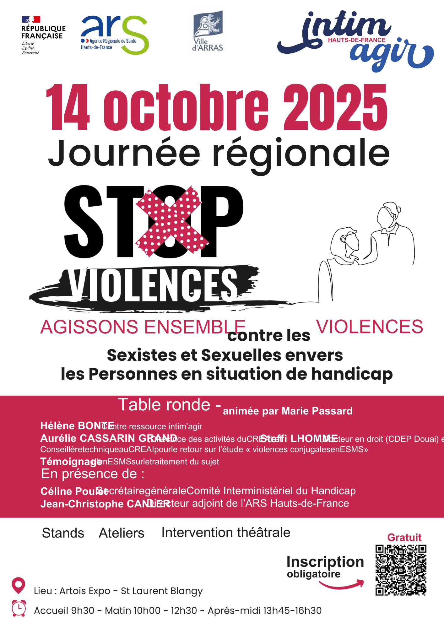 affiche affiche de la journée régionale du 14 octobre 2025