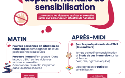 Journée départementale de sensibilisation – Lutte contre les violences sexistes et sexuelles faites aux personnes en situation de handicap